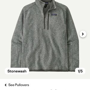 Patagonia Men’s Better Sweater 1/4-Zip Fleece